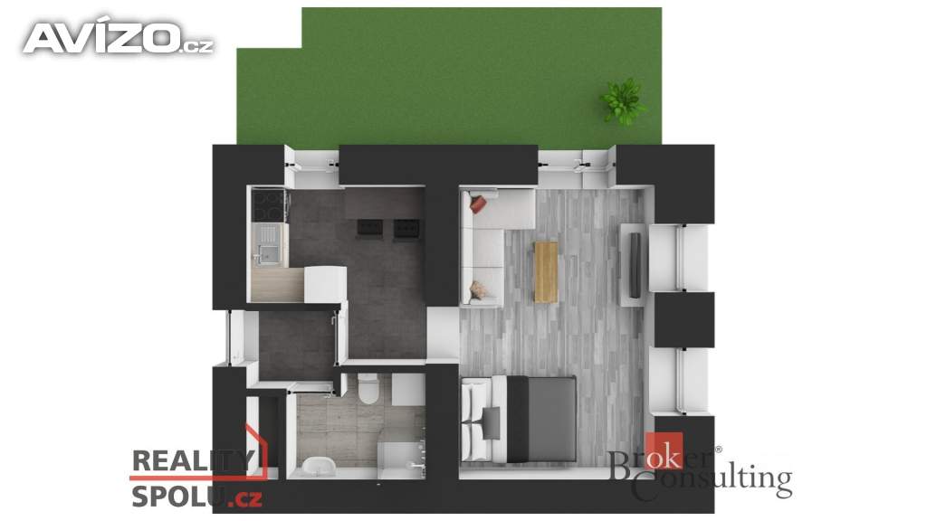 Foto inzerátu Prodej byty 1+1, 33 m2 - Zdíkovec