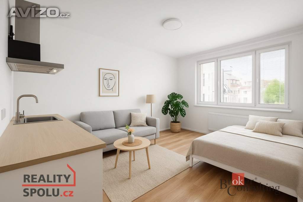 Prodej byty 1+kk, 35 m2 - Brno
