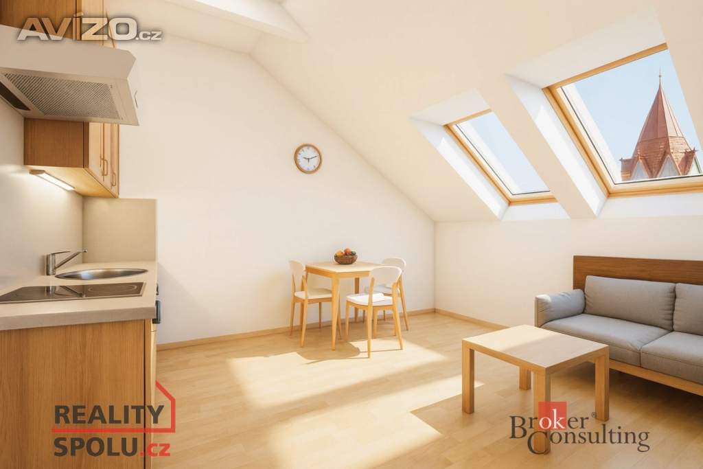 Prodej byty 1+kk, 22 m2 - Brno - Zábrdovice