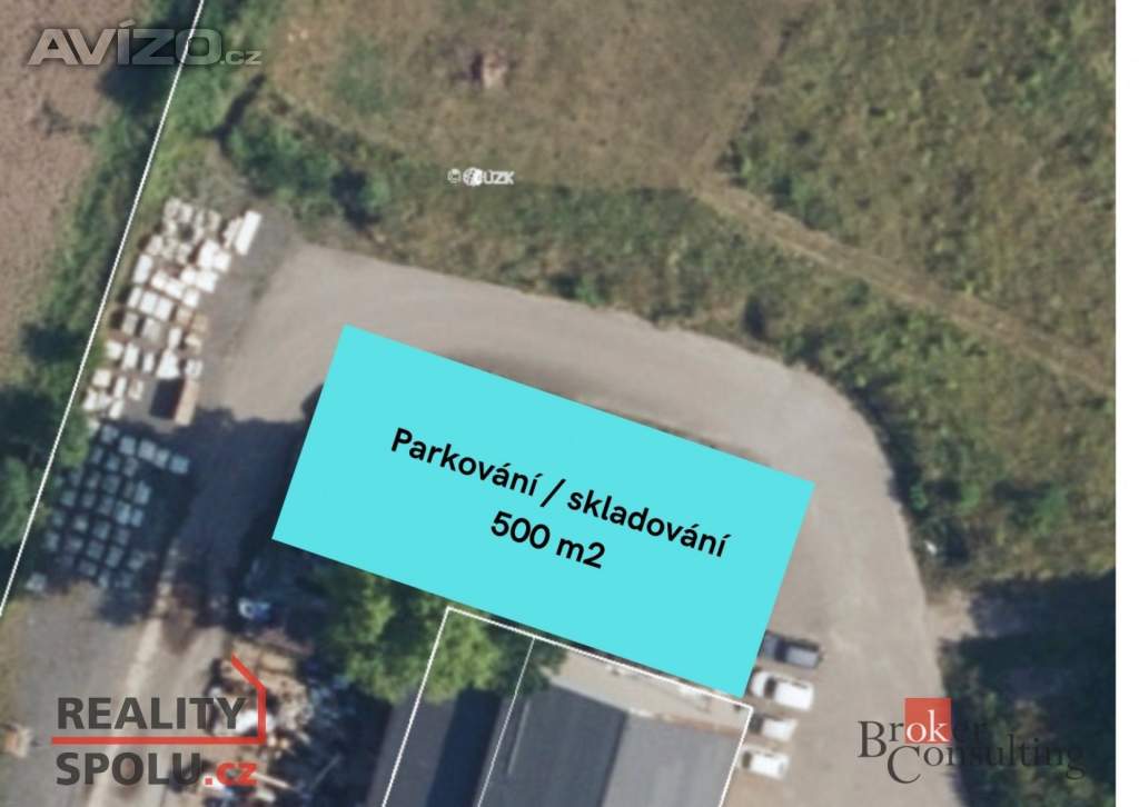 Pronájem skladu 350 m2, Stěžery