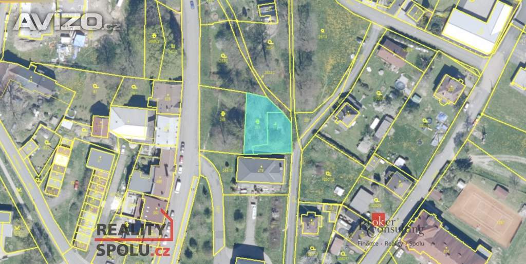 Prodej stavebního pozemku 580 m2, Hranice