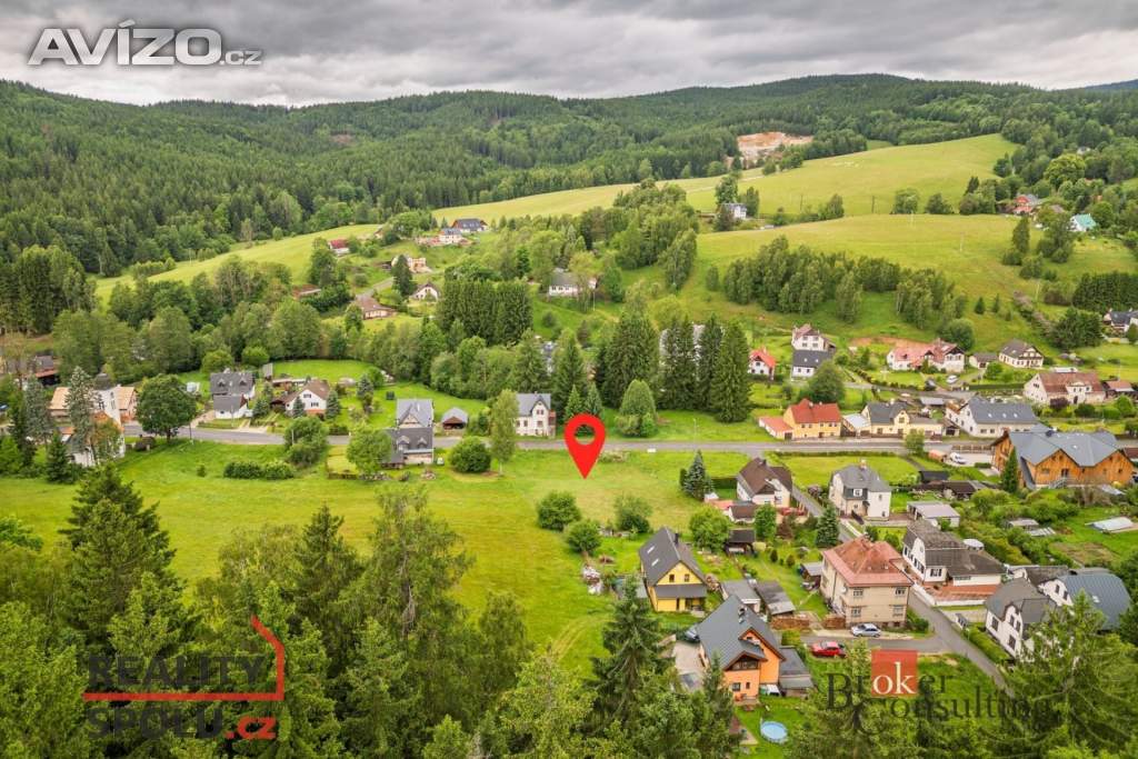 Foto inzerátu Prodej stavebního pozemku 2 466 m2, Janov nad Nisou