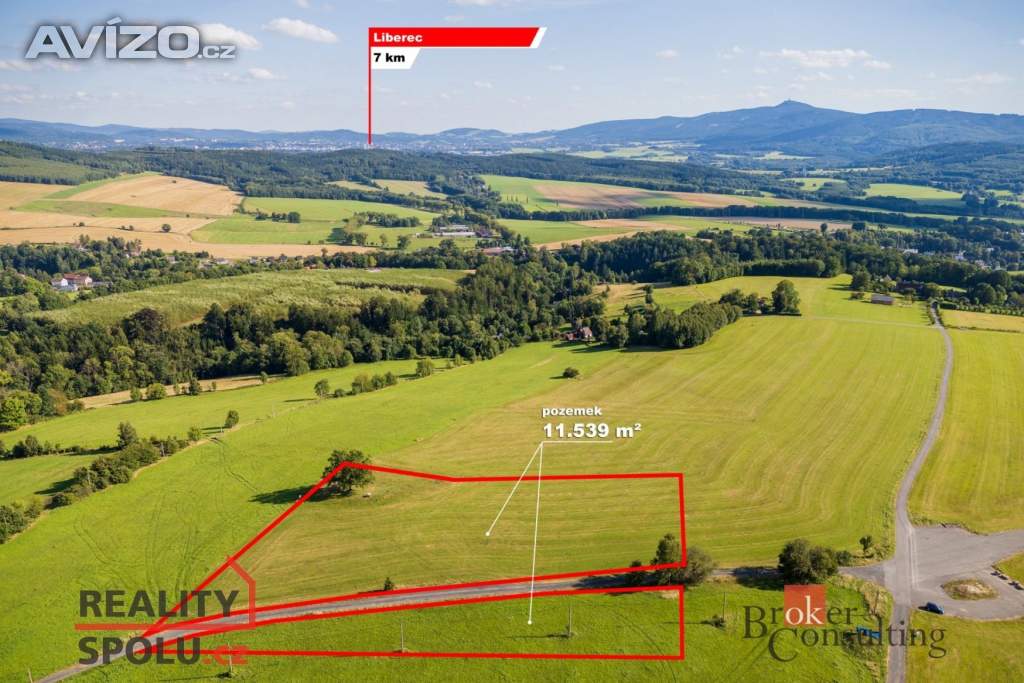 Foto inzerátu Prodej pole 11 539 m2, Chrastava