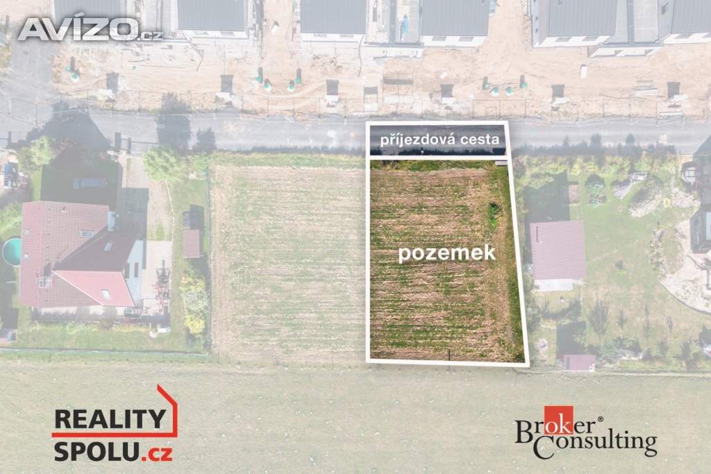 Prodej stavebního pozemku 549 m2, Losiná