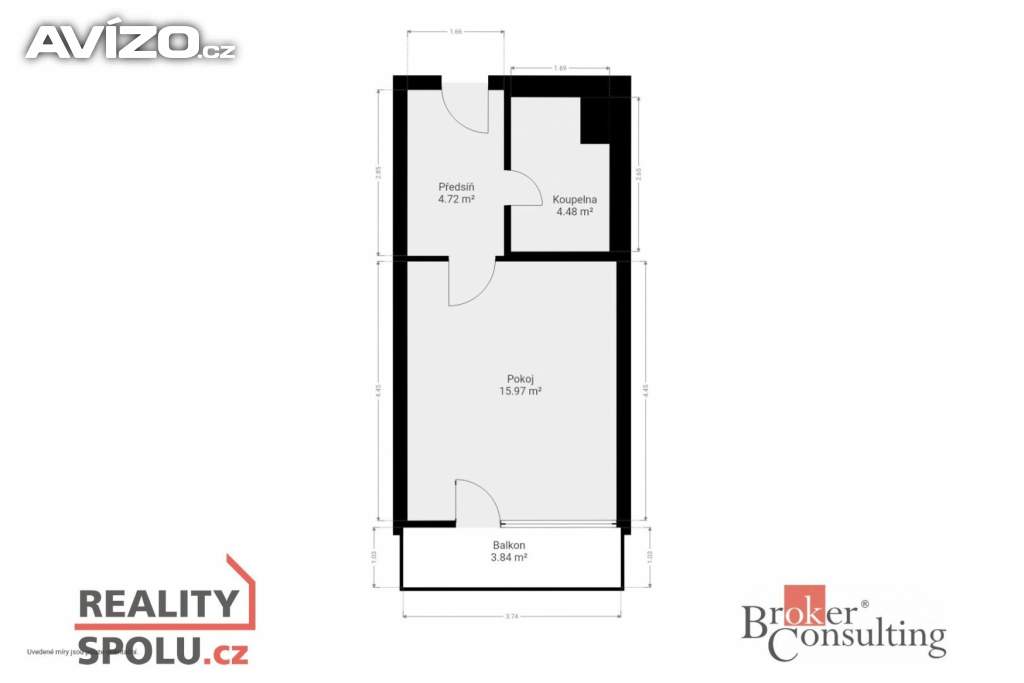 Foto inzerátu Pronájem bytu 1+kk 29 m², Plzeň