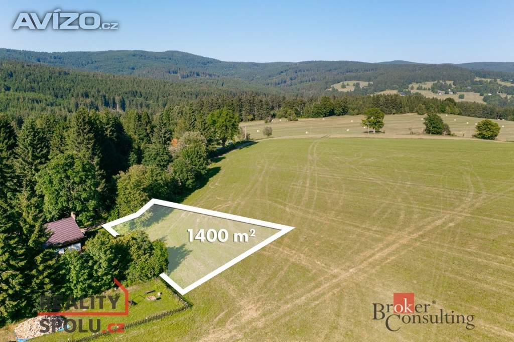 Foto inzerátu Prodej stavebního pozemku 1 400 m², Říčky v Orlických horách