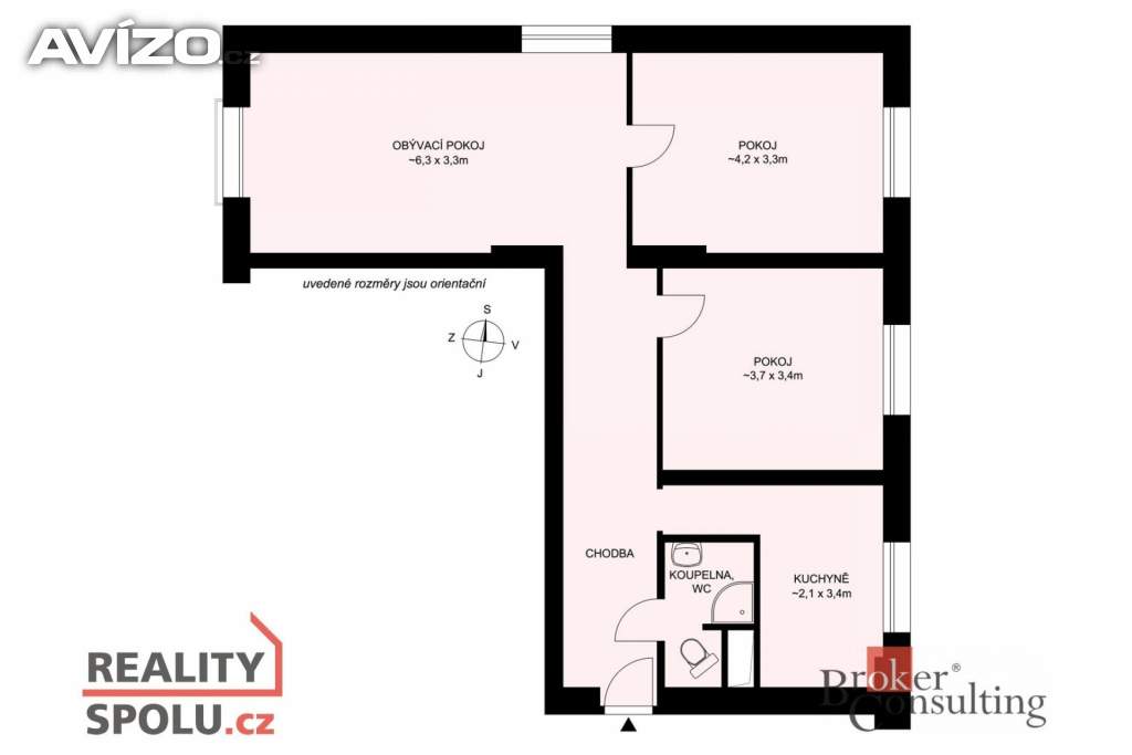 Foto inzerátu Prodej bytu 3+1 69 m², Kamenná