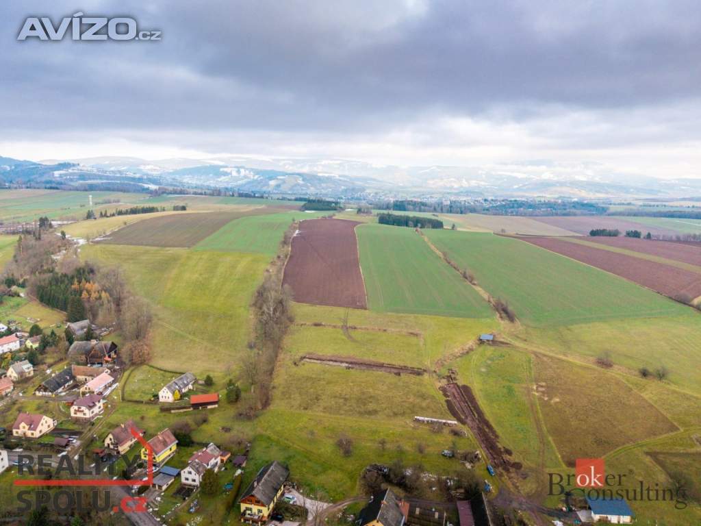 Prodej pozemky pro bydlení, 1 257 m² - Horní Branná