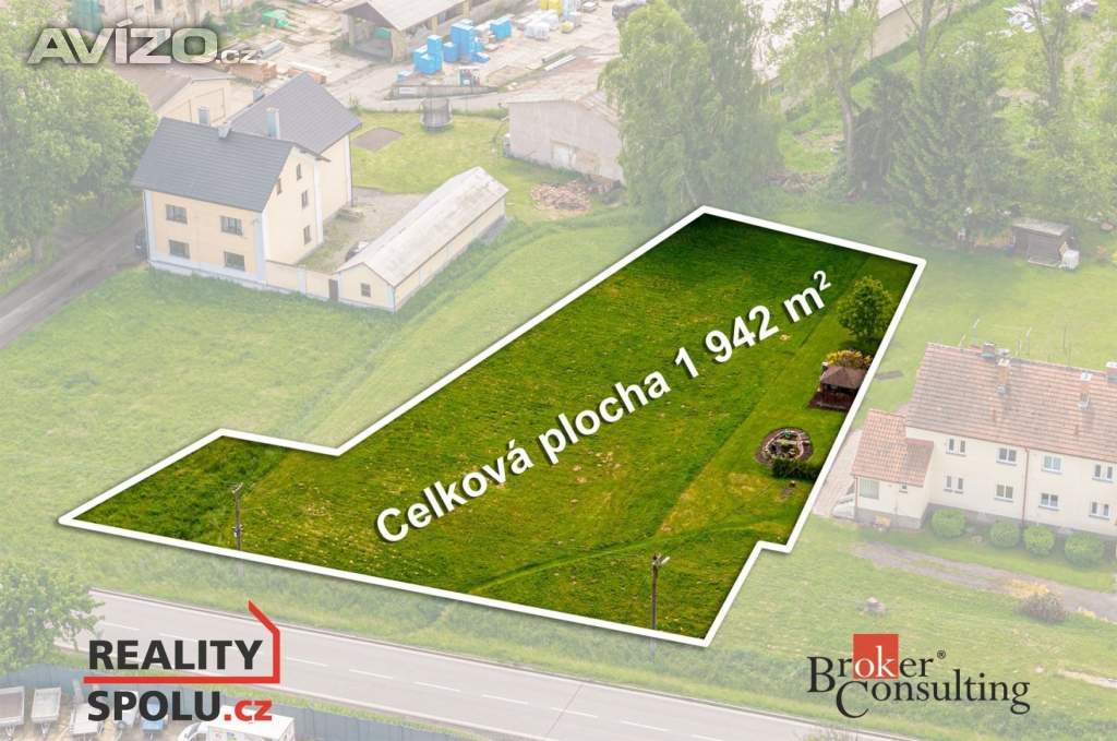 Prodej komerčního pozemku 1 942 m², Jablonné v Podještědí