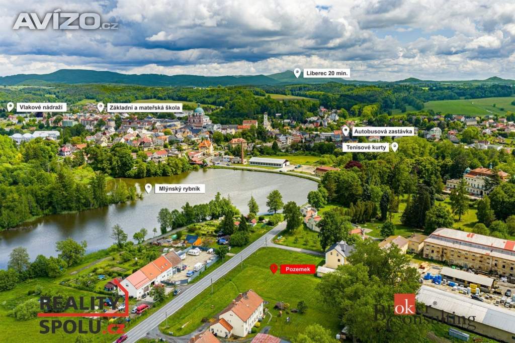 Foto inzerátu Prodej komerčního pozemku 1 942 m², Jablonné v Podještědí