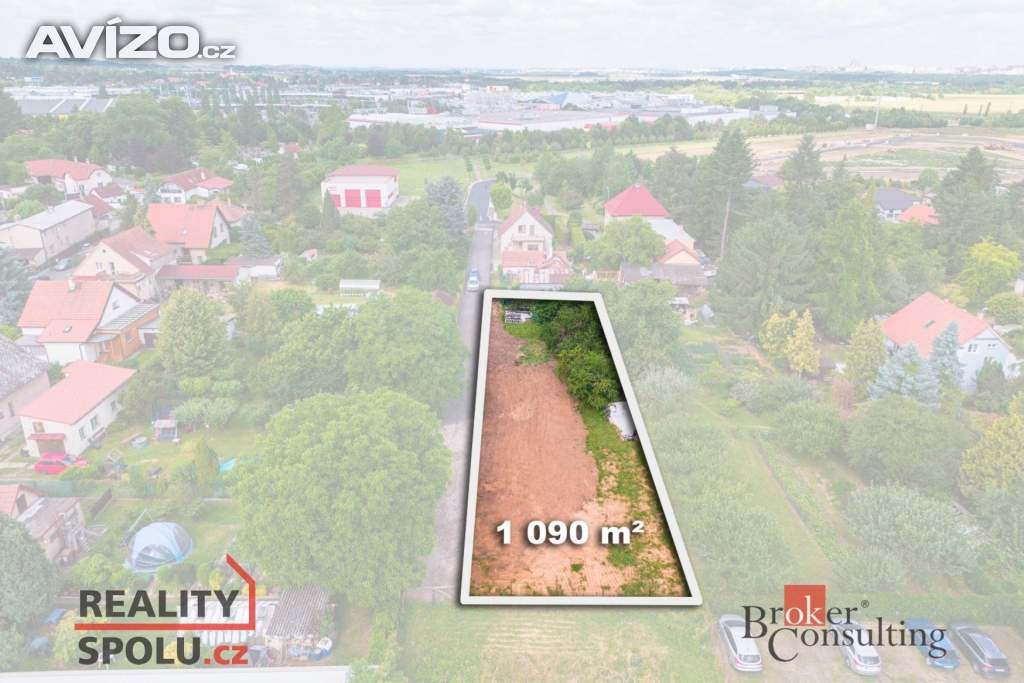 Prodej pozemky pro bydlení, 1 090 m² - Čestlice