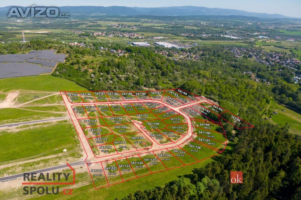 Prodej pozemky pro bydlení, 709 m² - Hory