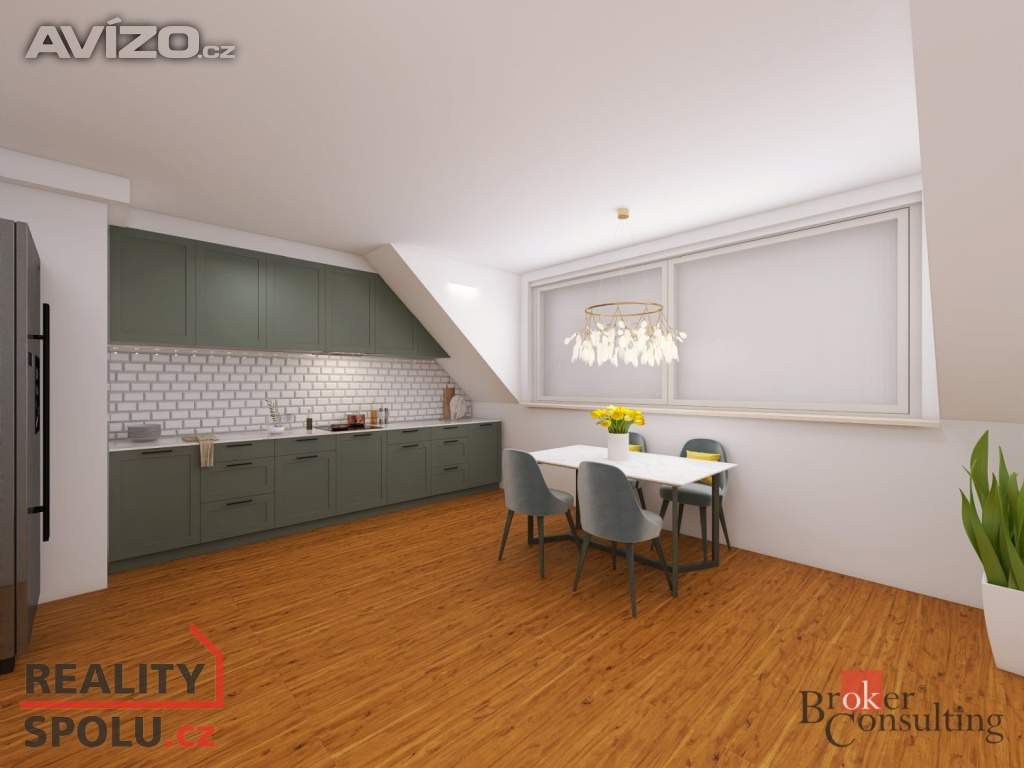 Prodej byty 3+kk, 73 m² - Praha - Libeň