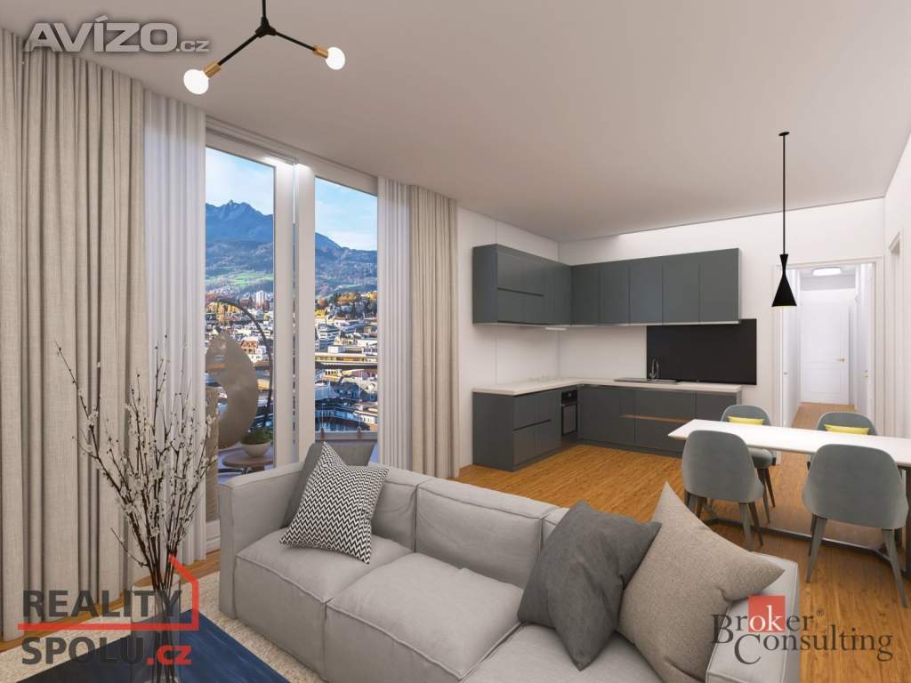 Prodej byty 3+kk, 94 m² - Praha - Libeň