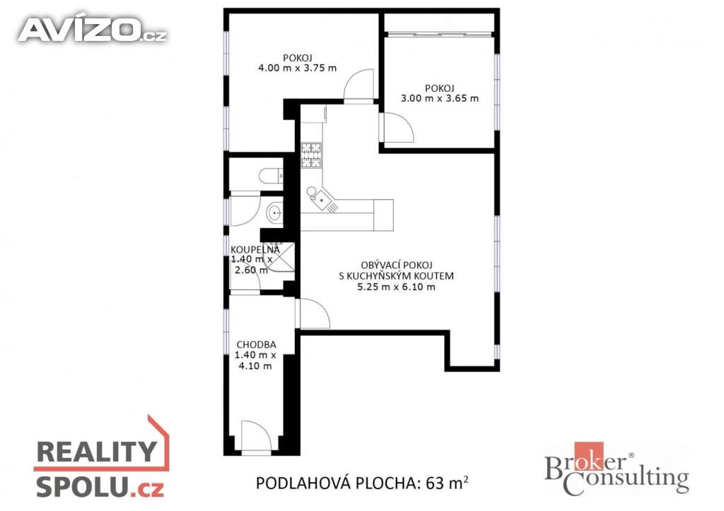 Foto inzerátu Prodej bytu 3+kk 72 m², Hodonín