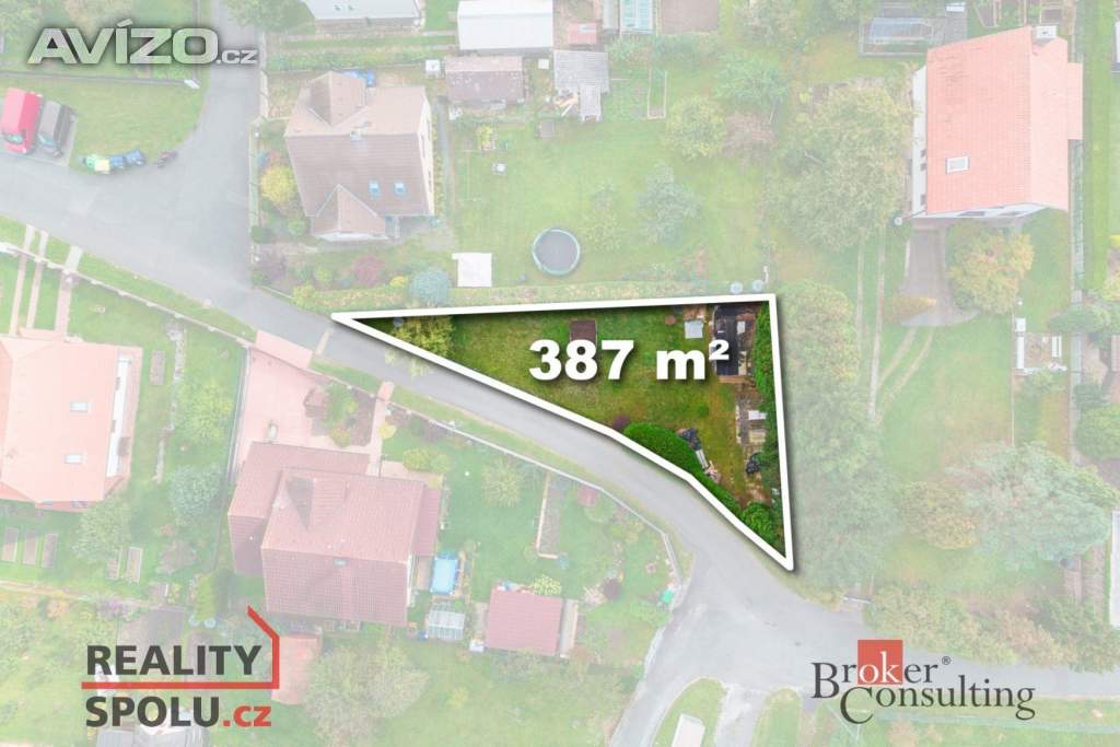 Foto inzerátu Prodej zahrady 387 m², Hrádek
