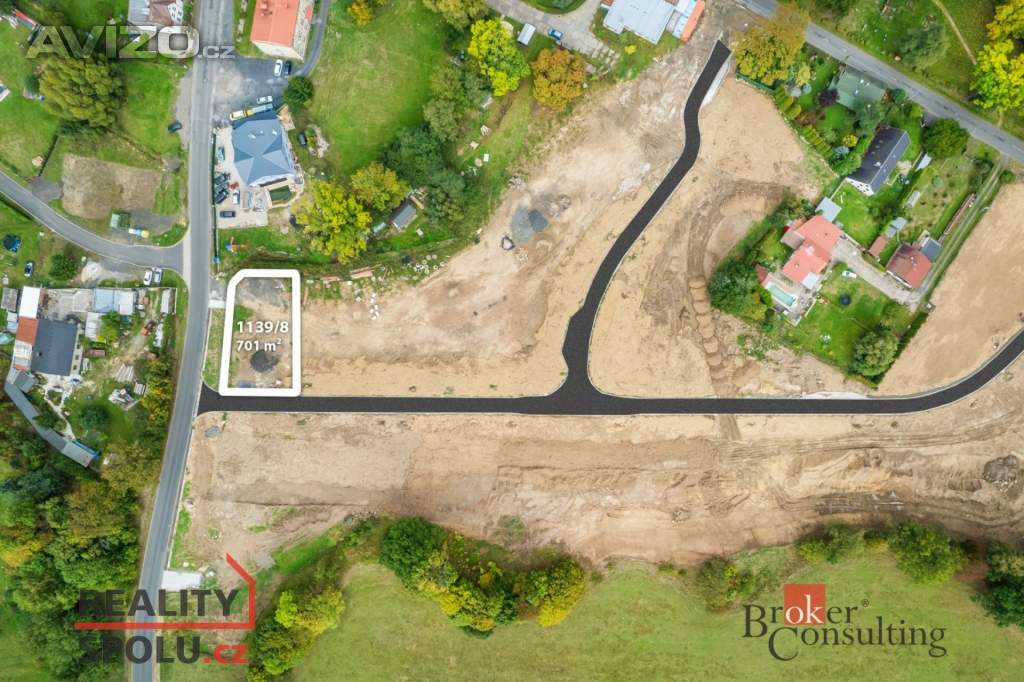 Prodej stavebního pozemku 701 m², Děpoltovice