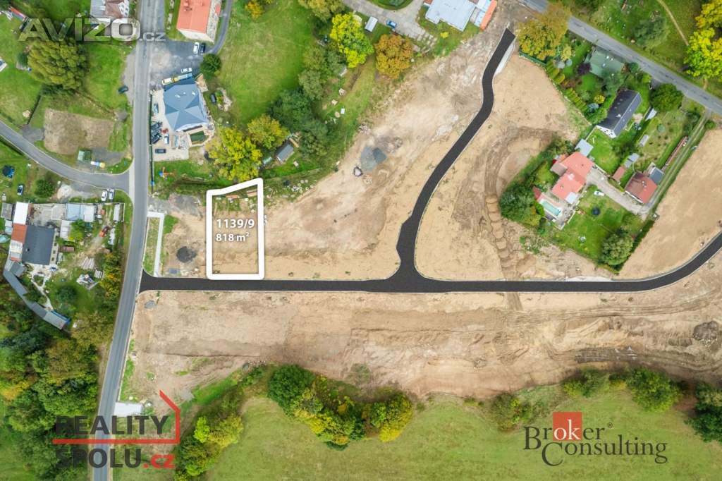 Prodej stavebního pozemku 818 m², Děpoltovice