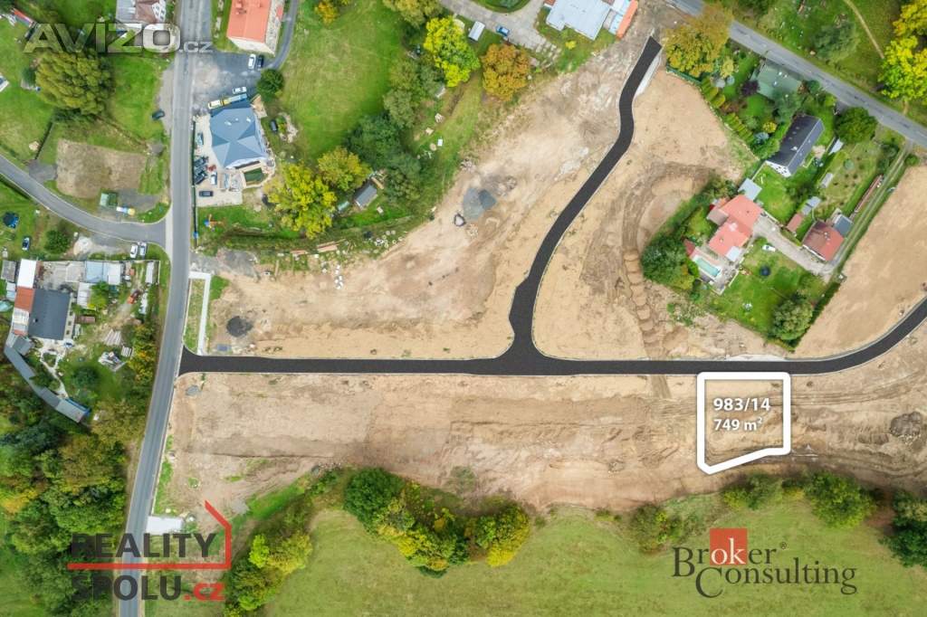 Prodej stavebního pozemku 749 m², Děpoltovice