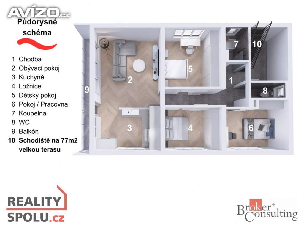 Foto inzerátu Prodej bytu 4+1 91 m², Jablonec nad Nisou