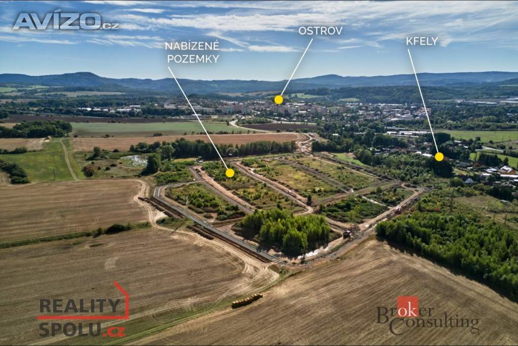 Foto inzerátu Prodej stavebního pozemku 653 m², Ostrov