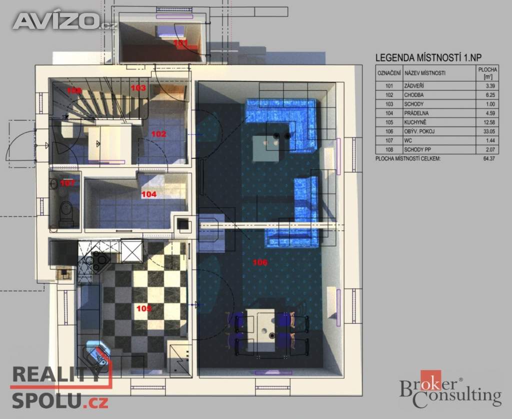 Foto inzerátu Prodej rodinné domy, 122 m² -