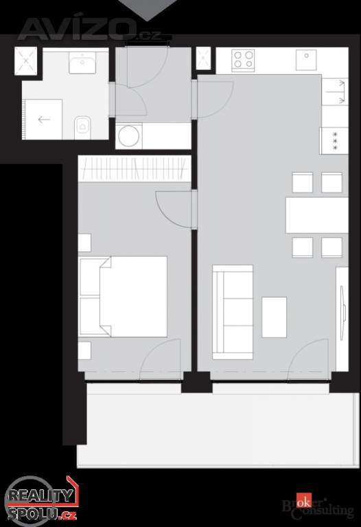 Foto inzerátu Pronájem bytu 2+kk 52 m², Kladno