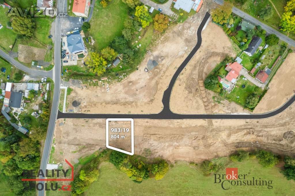 Foto inzerátu Prodej stavebního pozemku 804 m², Děpoltovice