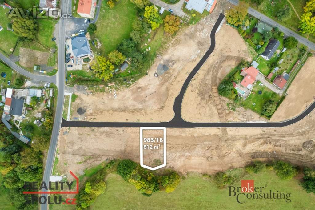 Foto inzerátu Prodej stavebního pozemku 812 m², Děpoltovice