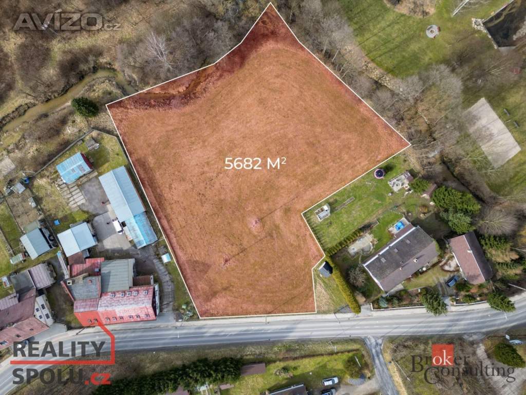 Foto inzerátu Prodej stavebního pozemku 5 682 m², Oldřichov v Hájích