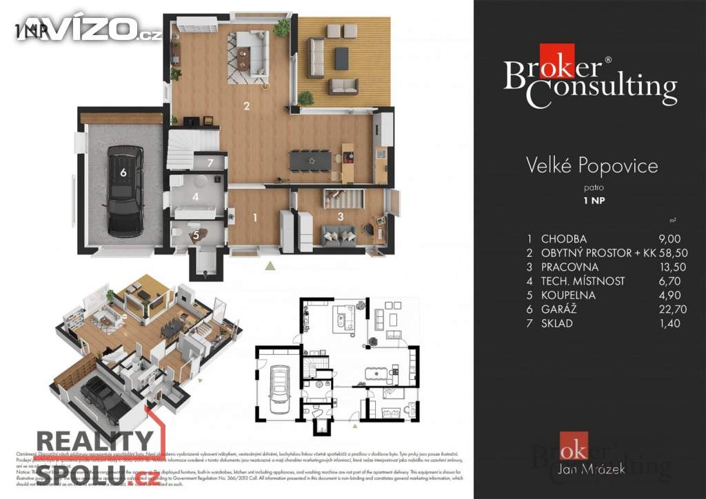 Foto inzerátu Prodej rodinného domu 190 m², Velké Popovice