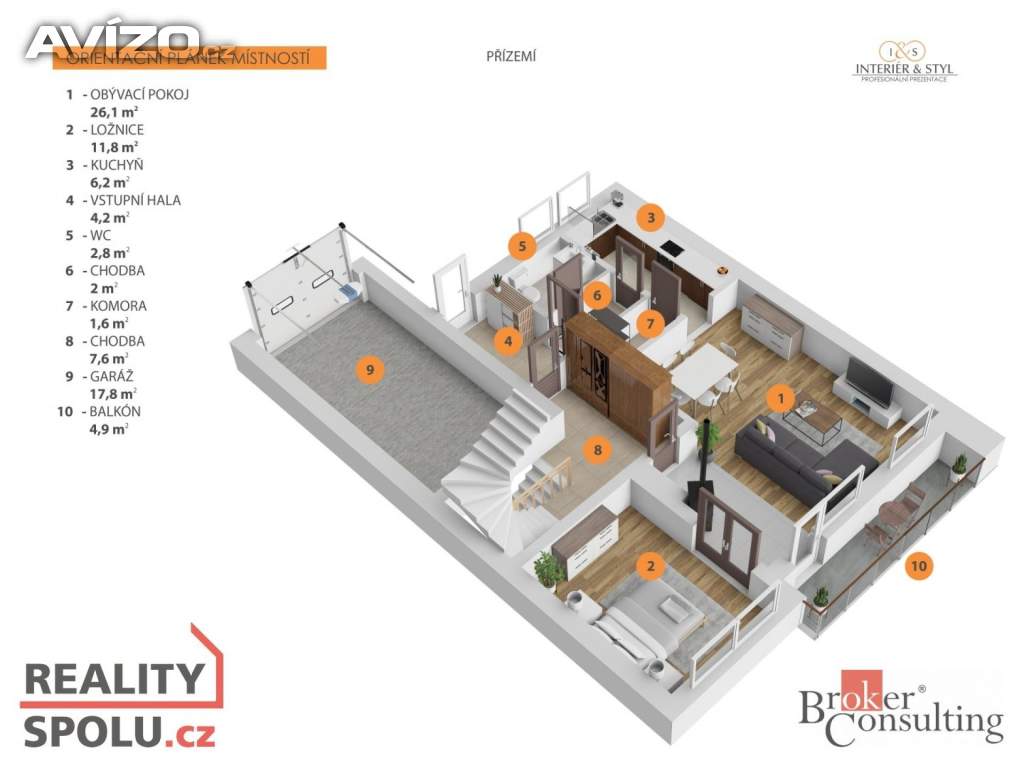 Foto inzerátu Prodej rodinné domy, 196 m² - Lipno nad Vltavou