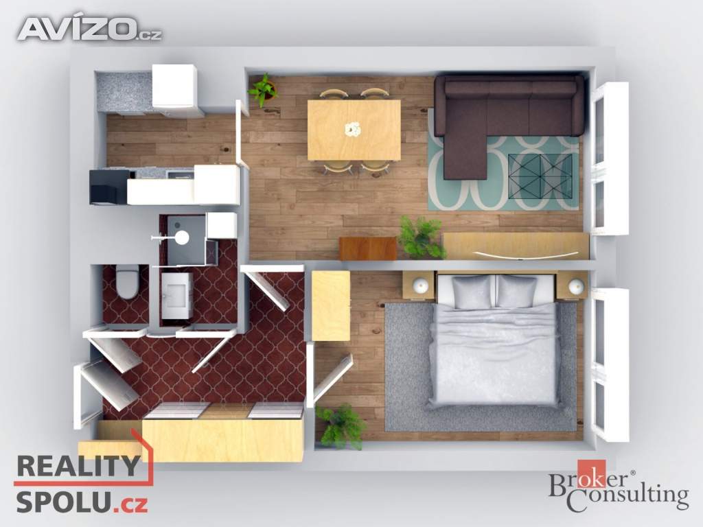 Foto inzerátu Prodej bytu 2+kk 45 m², Praha