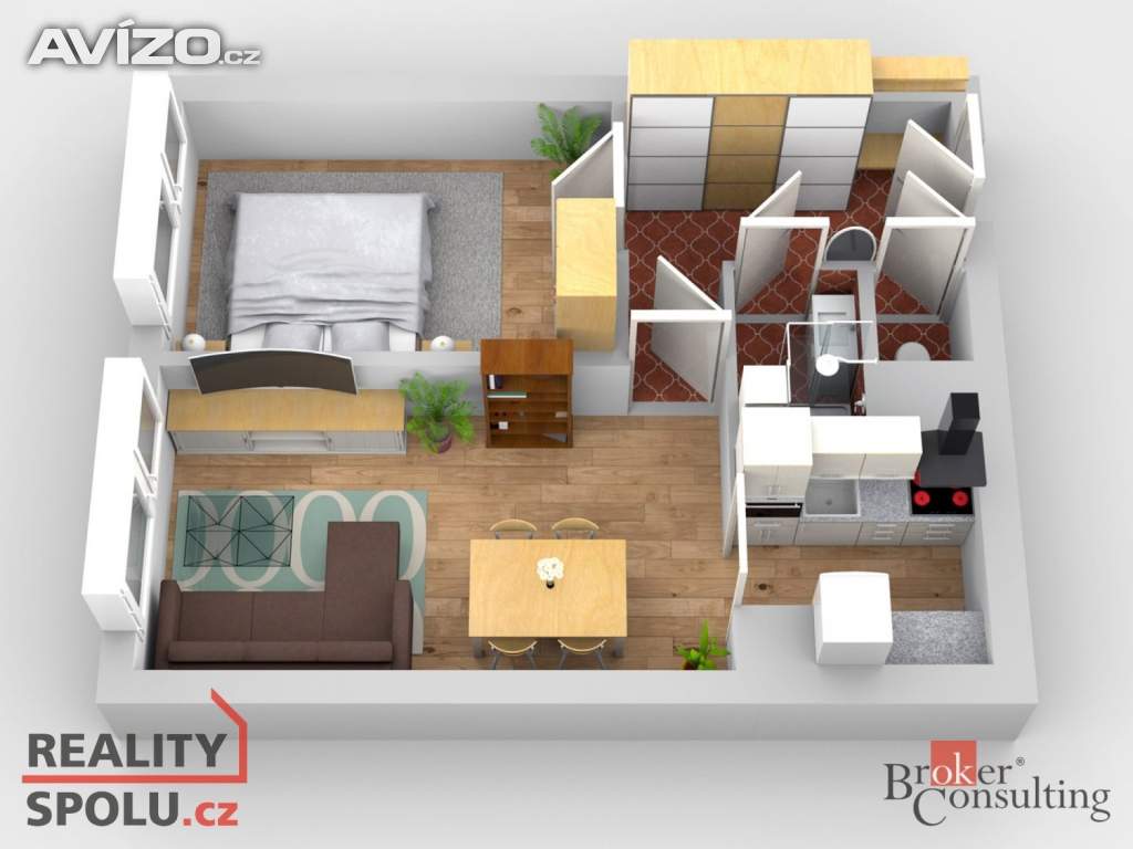 Foto inzerátu Prodej bytu 2+kk 45 m², Praha