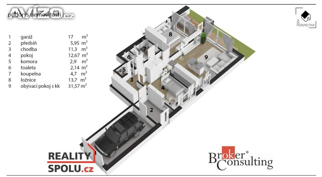 Foto inzerátu Pronájem bytu 3+kk 104 m², Hradec Králové