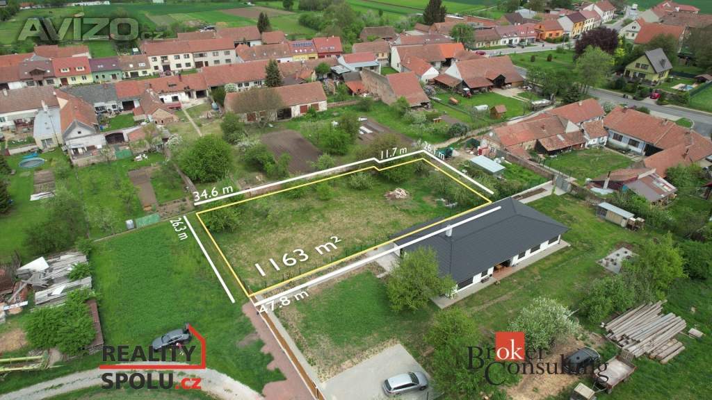 Foto inzerátu Prodej stavebního pozemku 1 163 m², Malhostovice