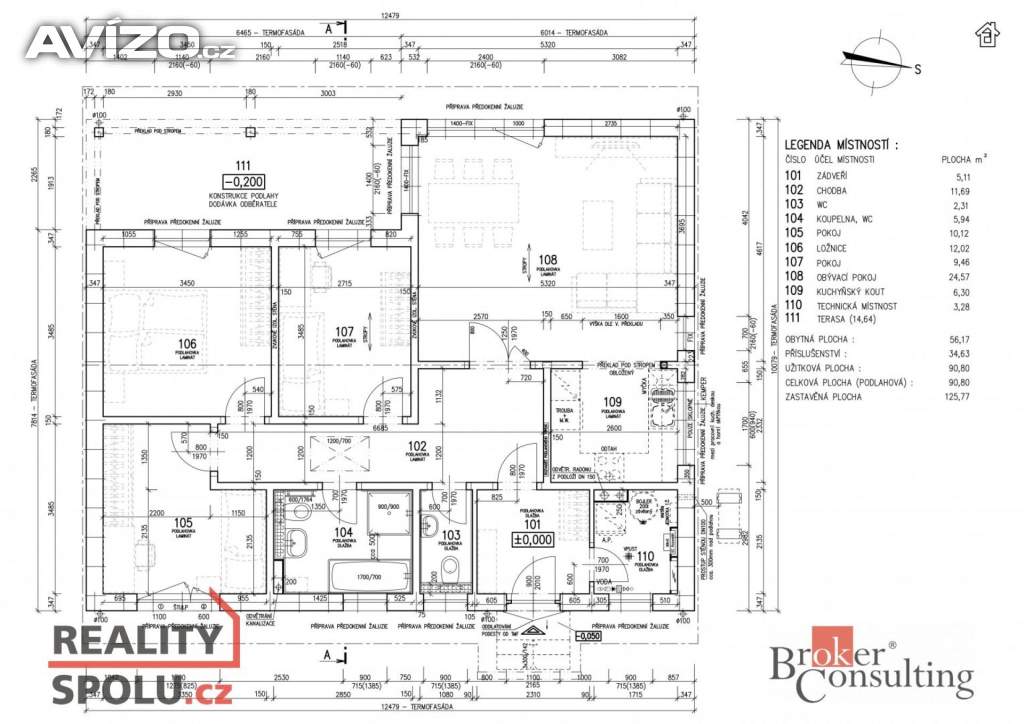 Foto inzerátu Prodej rodinné domy, 90 m² - Sezemice - Počaply