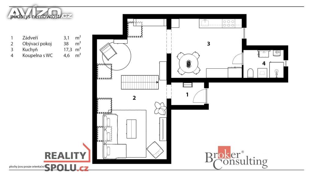 Foto inzerátu Prodej bytu 2+1 80 m², Trutnov