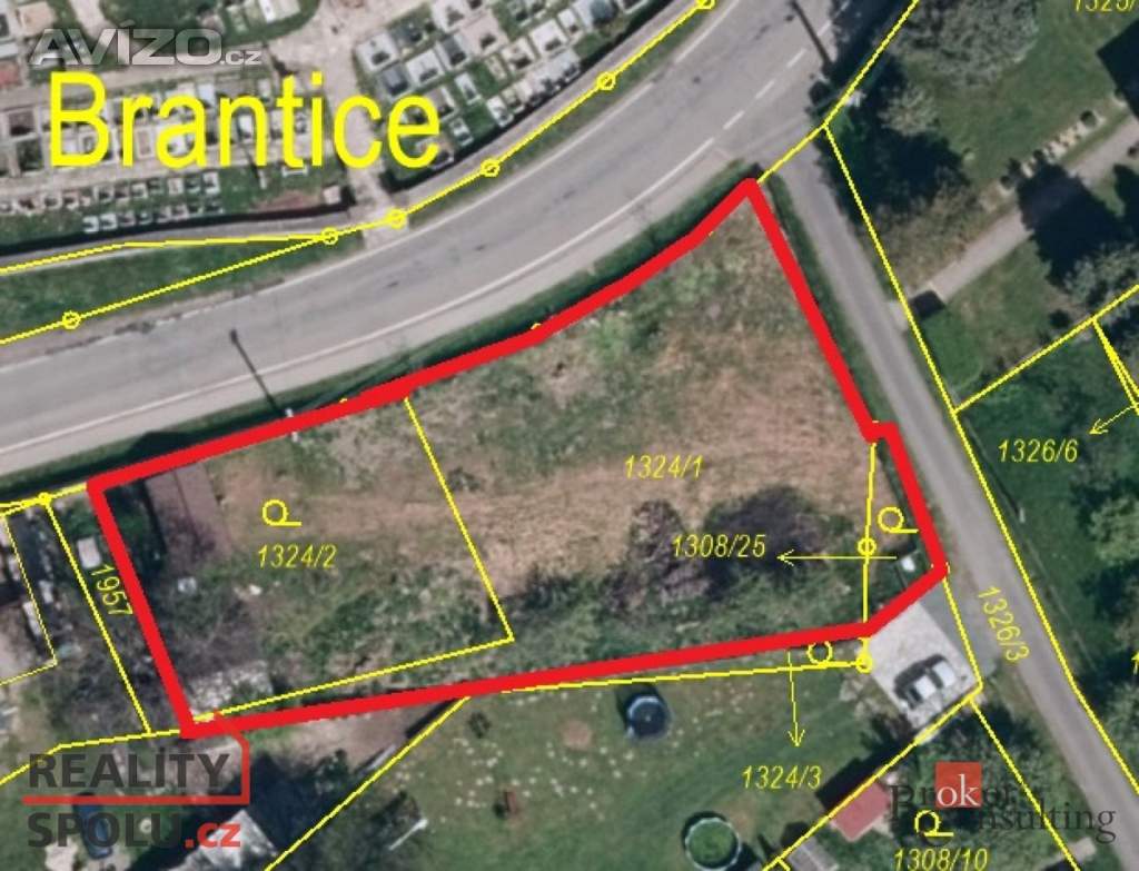 Foto inzerátu Prodej pozemky pro bydlení, 1 227 m² - Brantice