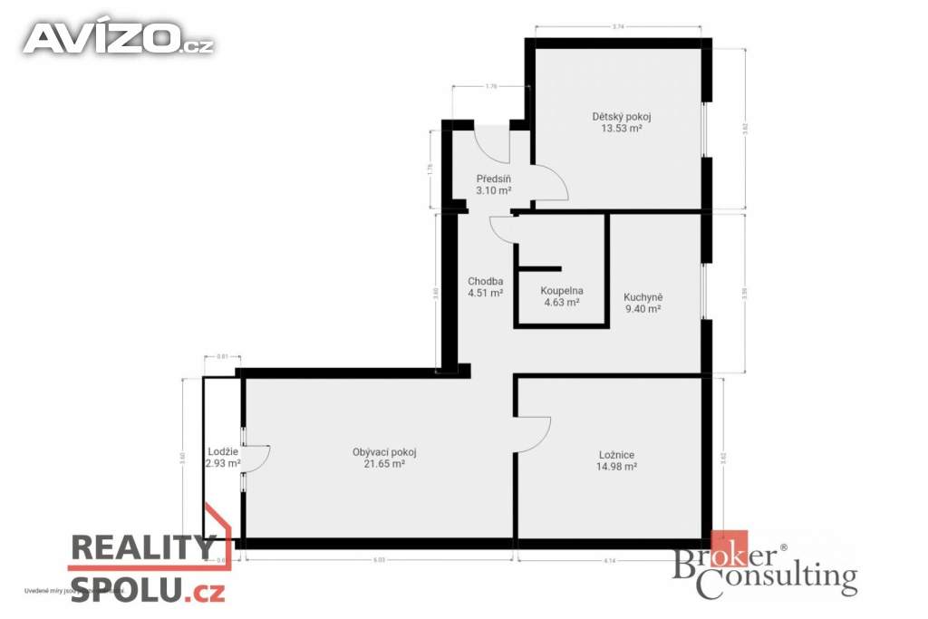 Foto inzerátu Prodej bytu 3+1 76 m², Plzeň