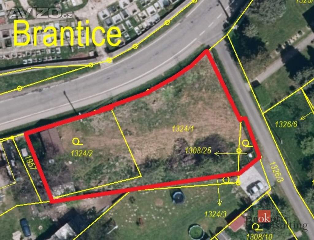 Foto inzerátu Prodej pozemky pro bydlení, 1 227 m² - Brantice