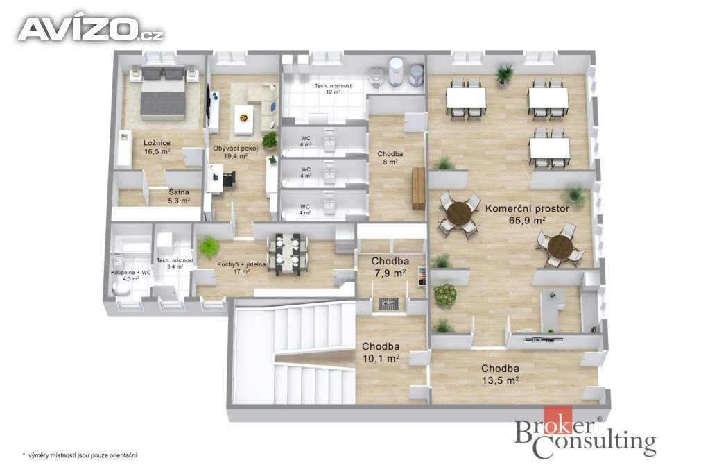 Foto inzerátu Prodej kanceláře 750 m², Nejdek