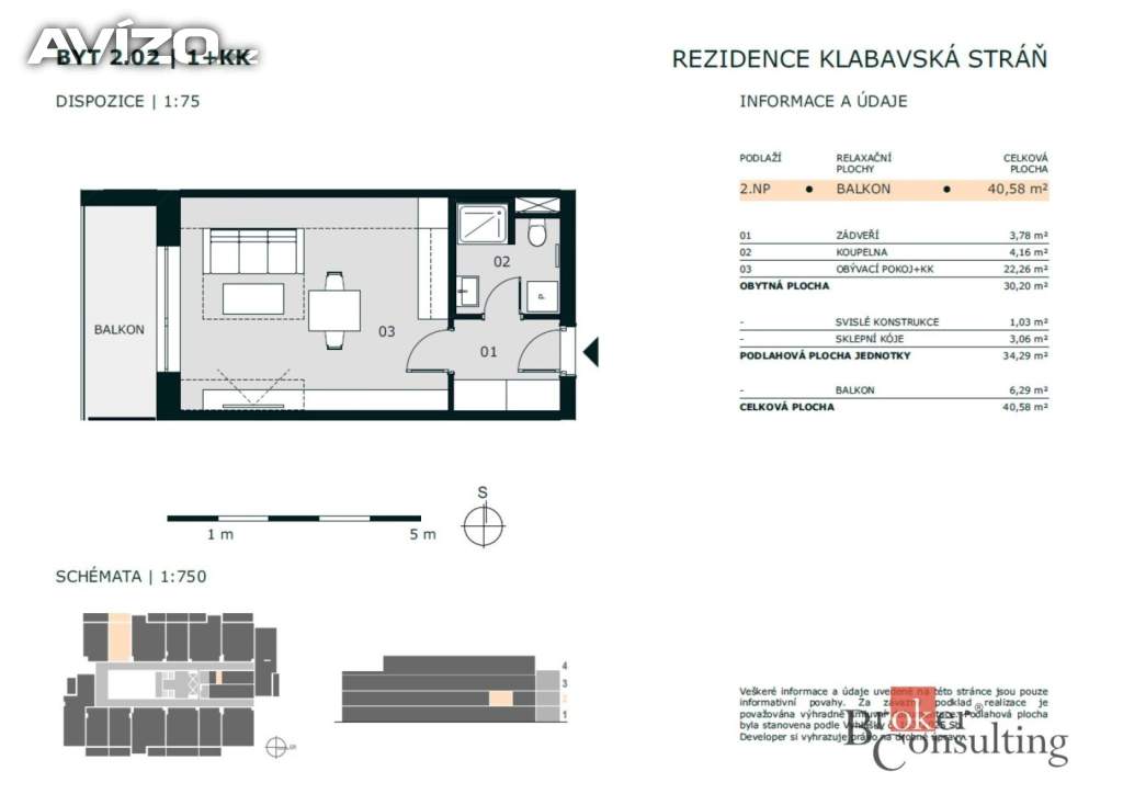 Foto inzerátu Prodej bytu 1+kk 40 m², Rokycany