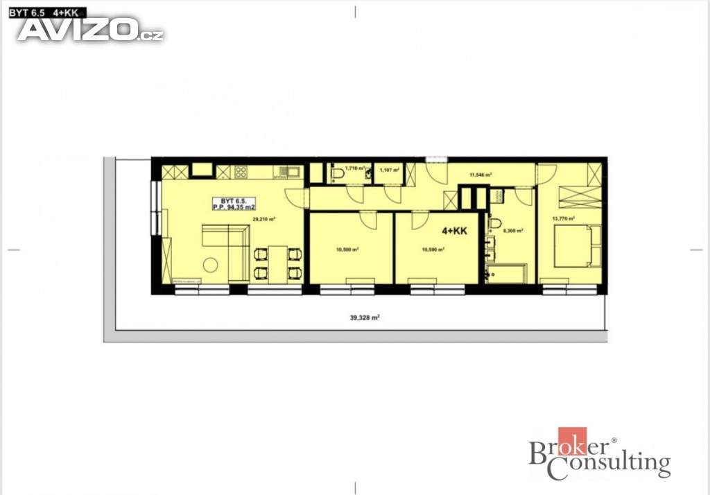 Foto inzerátu Prodej bytu 4+kk 133 m², Kladno