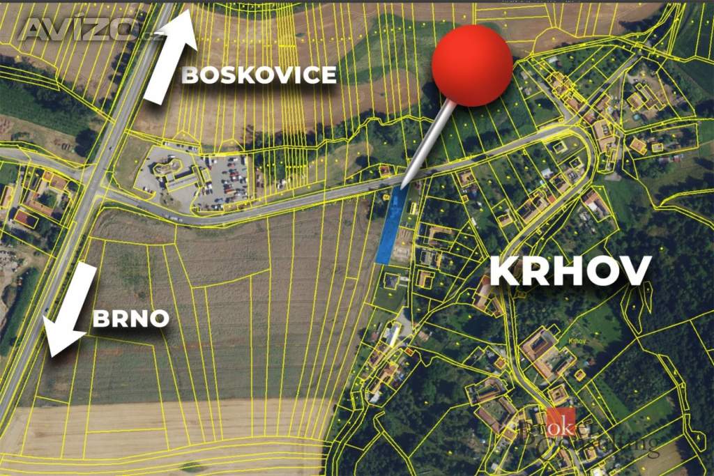 Foto inzerátu Prodej pozemky pro bydlení, 1 488 m² - Krhov
