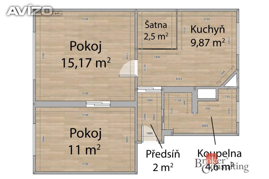 Foto inzerátu Prodej bytu 2+1 49 m², Tmaň