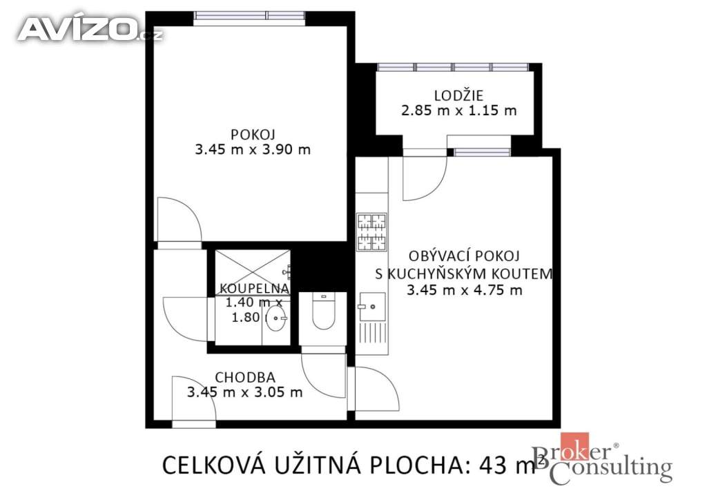 Foto inzerátu Prodej bytu 2+kk 38 m², Brno