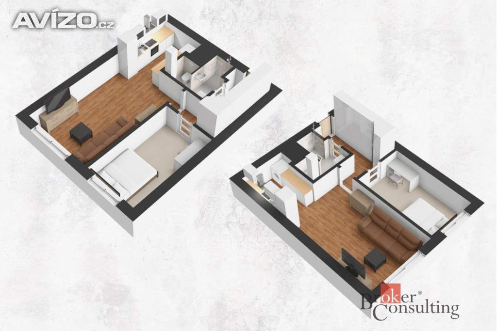 Foto inzerátu Prodej bytu 2+kk 43 m², Praha