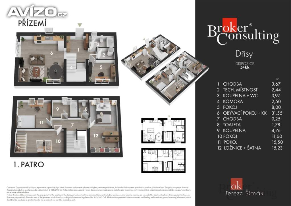 Foto inzerátu Prodej bytu 5+kk 110 m², Dřísy