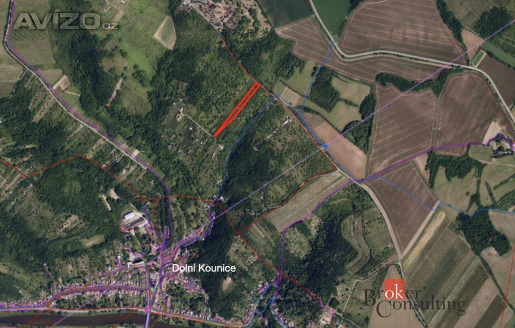 Foto inzerátu Prodej zahrady 4 535 m², Dolní Kounice